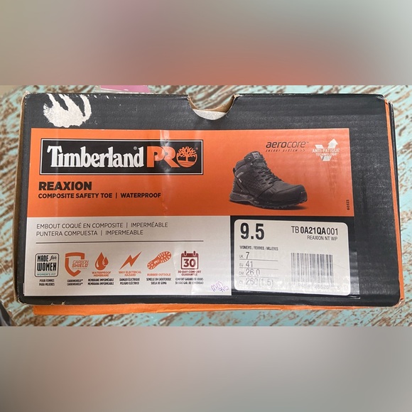 NEW-Timberland Reaxion Composite Toe
Waterproof Work Sneaker Men 7.5/Women 9.5 - Picture 7 of 14